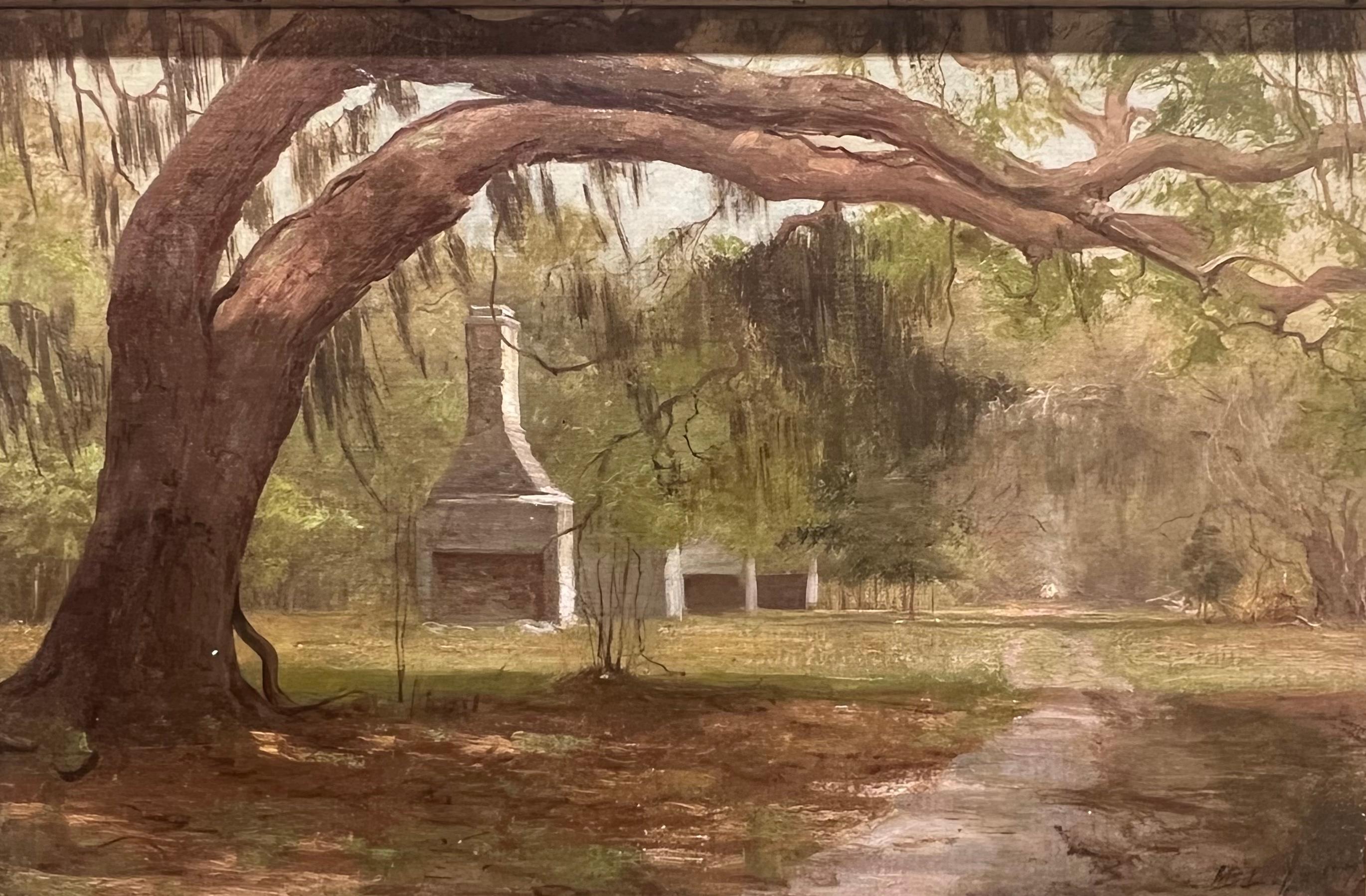 Antica guerra civile, I camini della piantagione di Stafford Isola di Cumberland Georgia 4