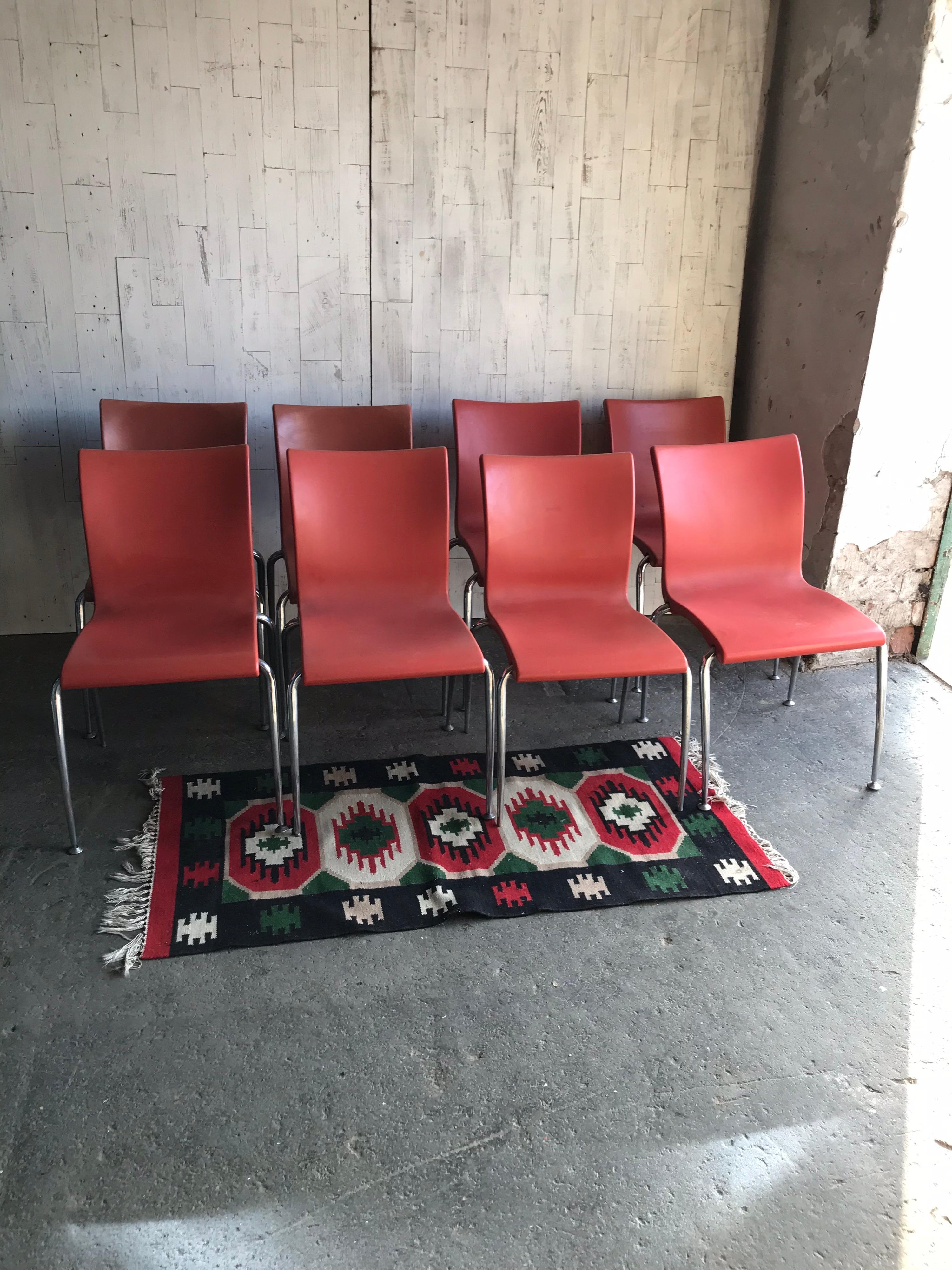 Austrian Martin Ballendat for Wiesner Hager, 8 Chairs For Sale