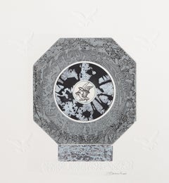 Albatros II, Aguafuerte, Aguatinta e Intaglio surrealistas de Martin Barooshian