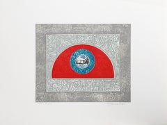 Hippo, Surrealist Etching and Aquatint by Martin Barooshian