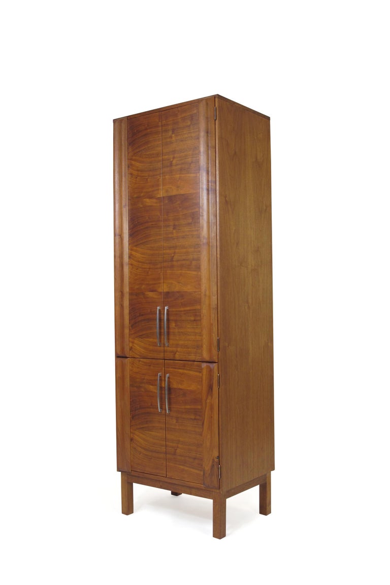 Martin Borenstein Tall Narrow Dry Bar Cabinet at 1stDibs