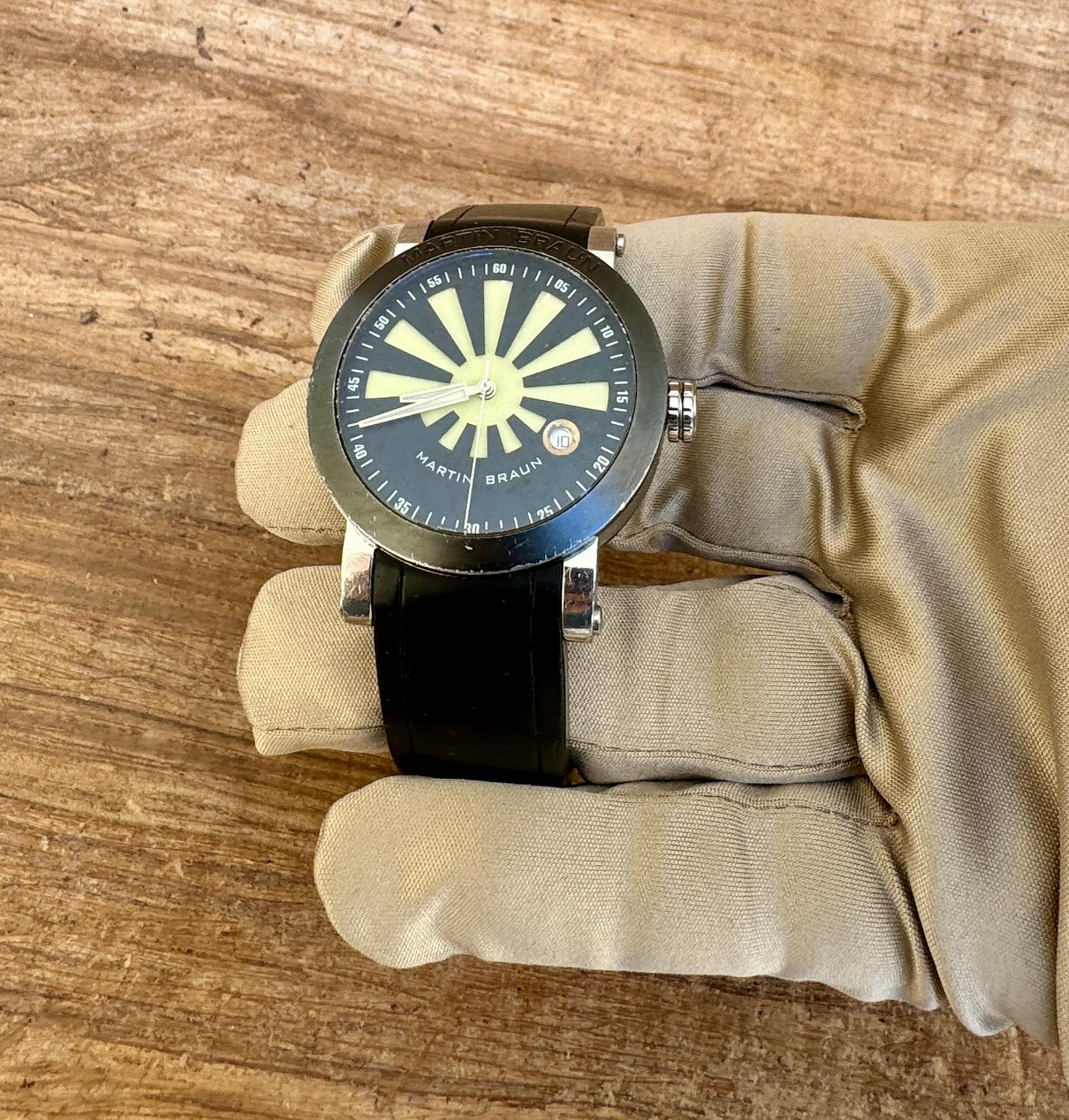 Martin Braun Korona Lume Dial Automatic N.017 Watch 8