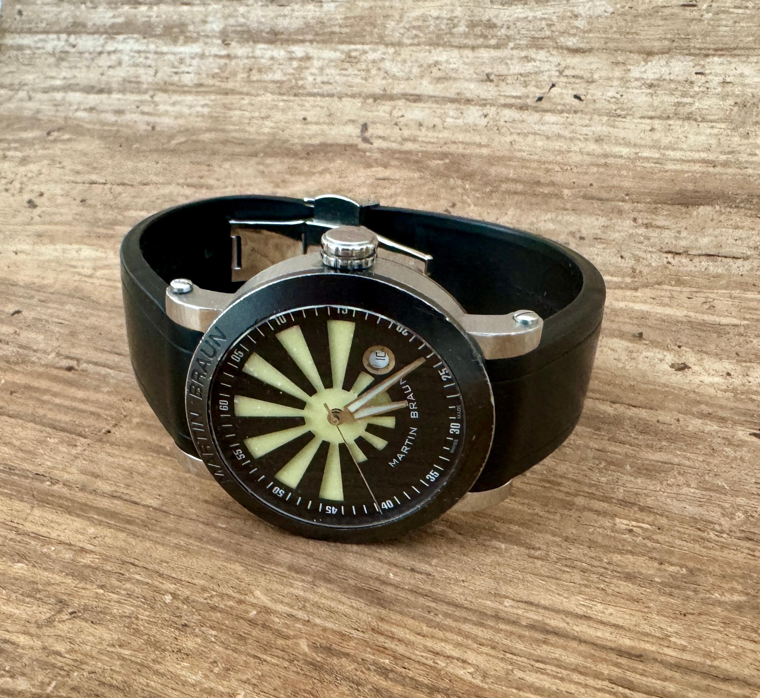Martin Braun Korona Lume Dial Automatic N.017 Watch 9