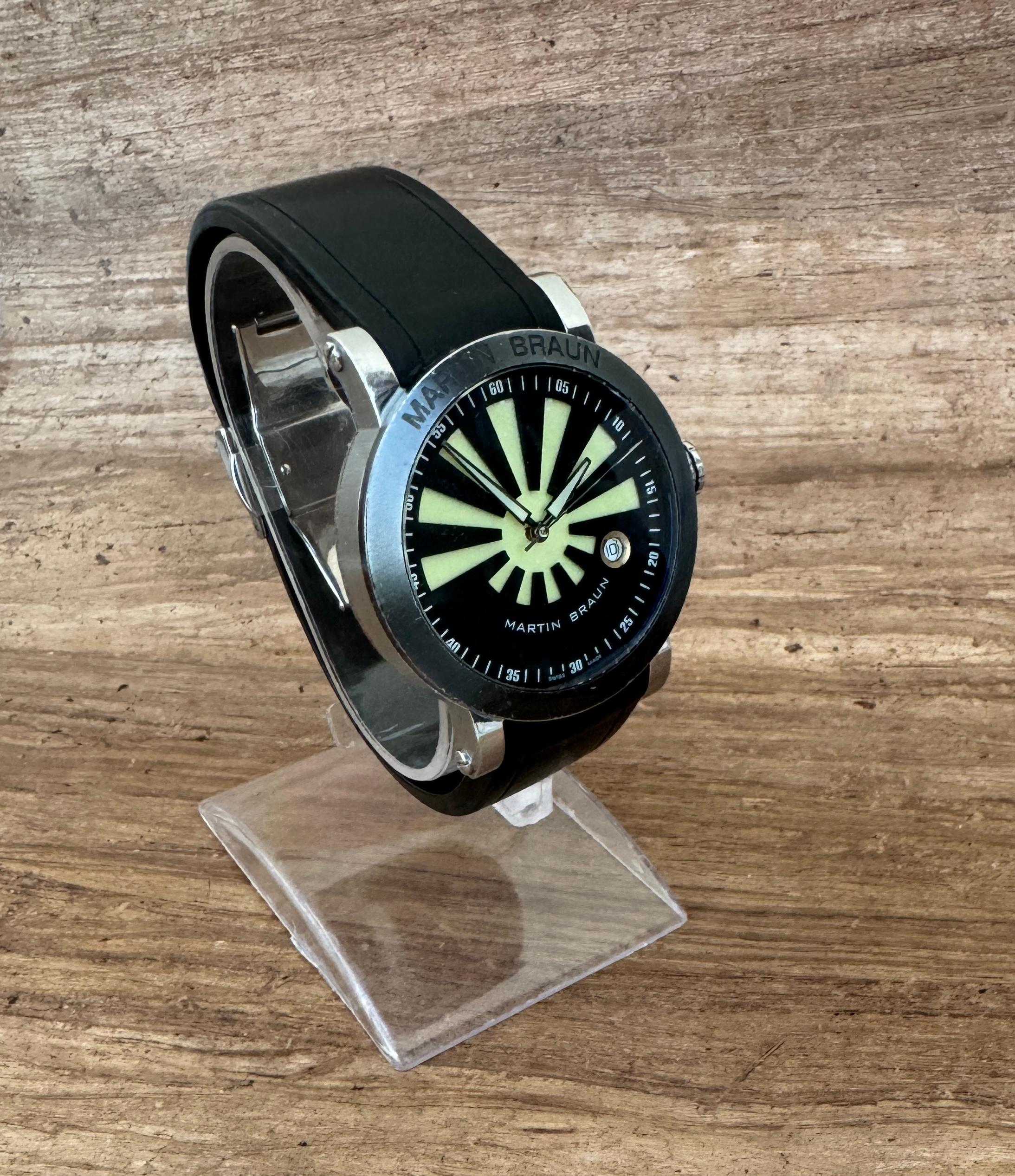 Men's Martin Braun Korona Lume Dial Automatic N.017 Watch