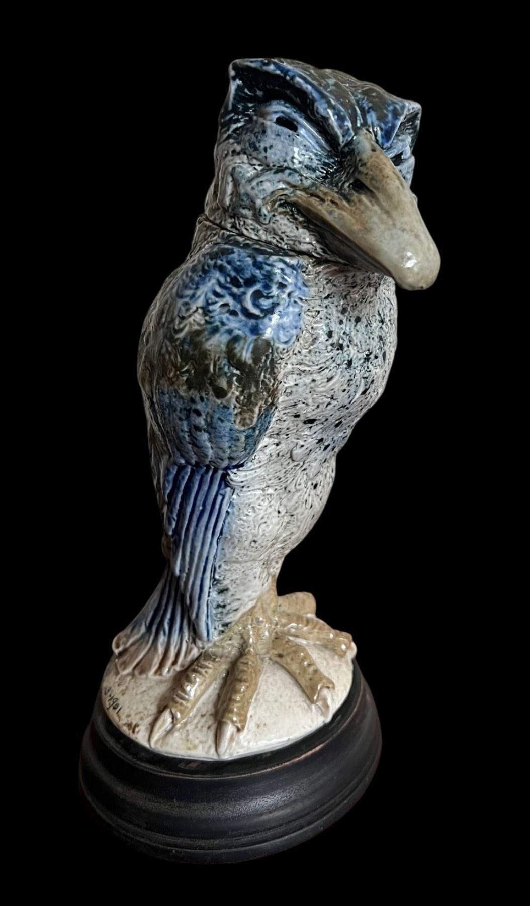 Ceramic Martin Brothers Bird