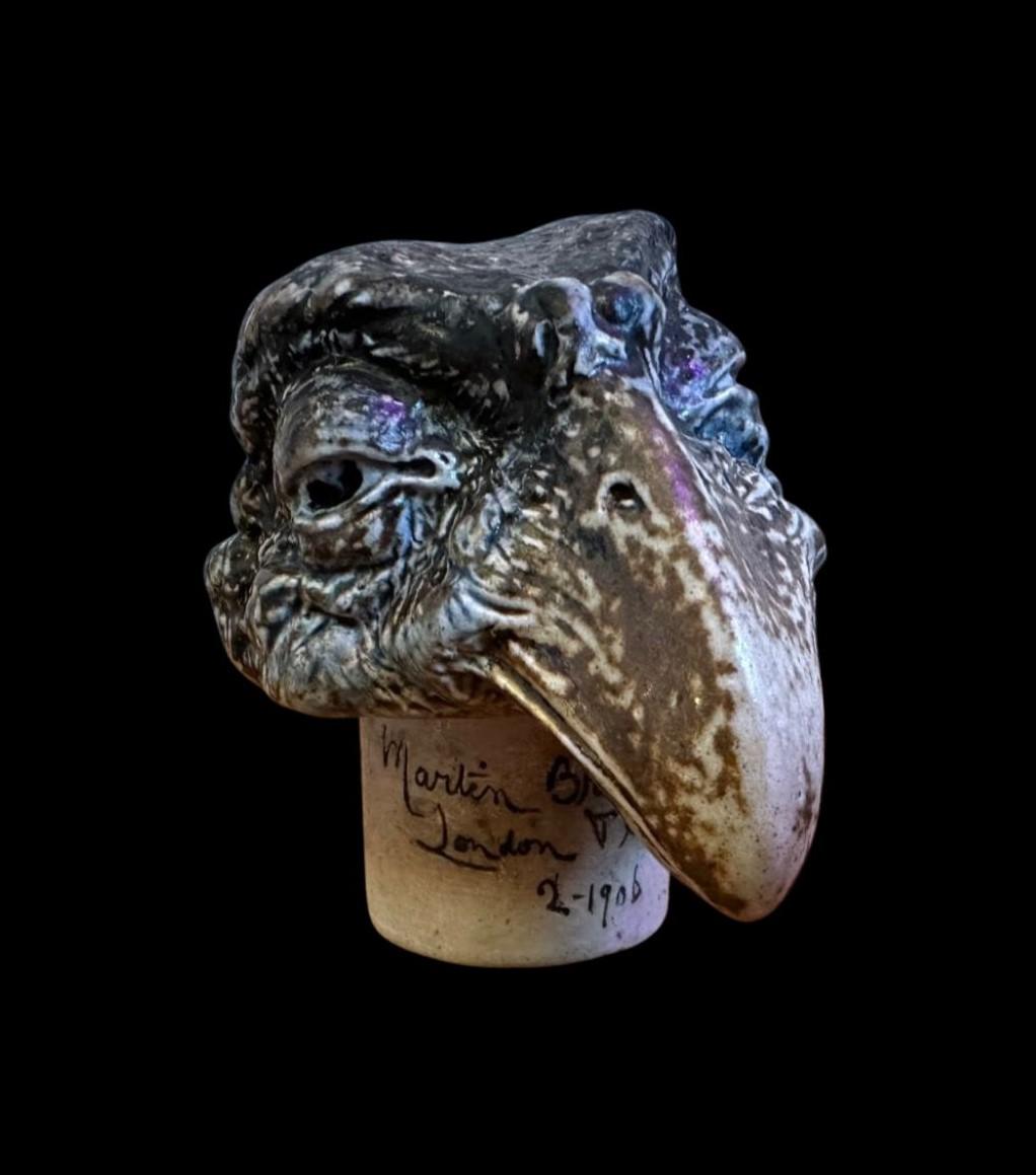 Ceramic Martin Brothers Bird