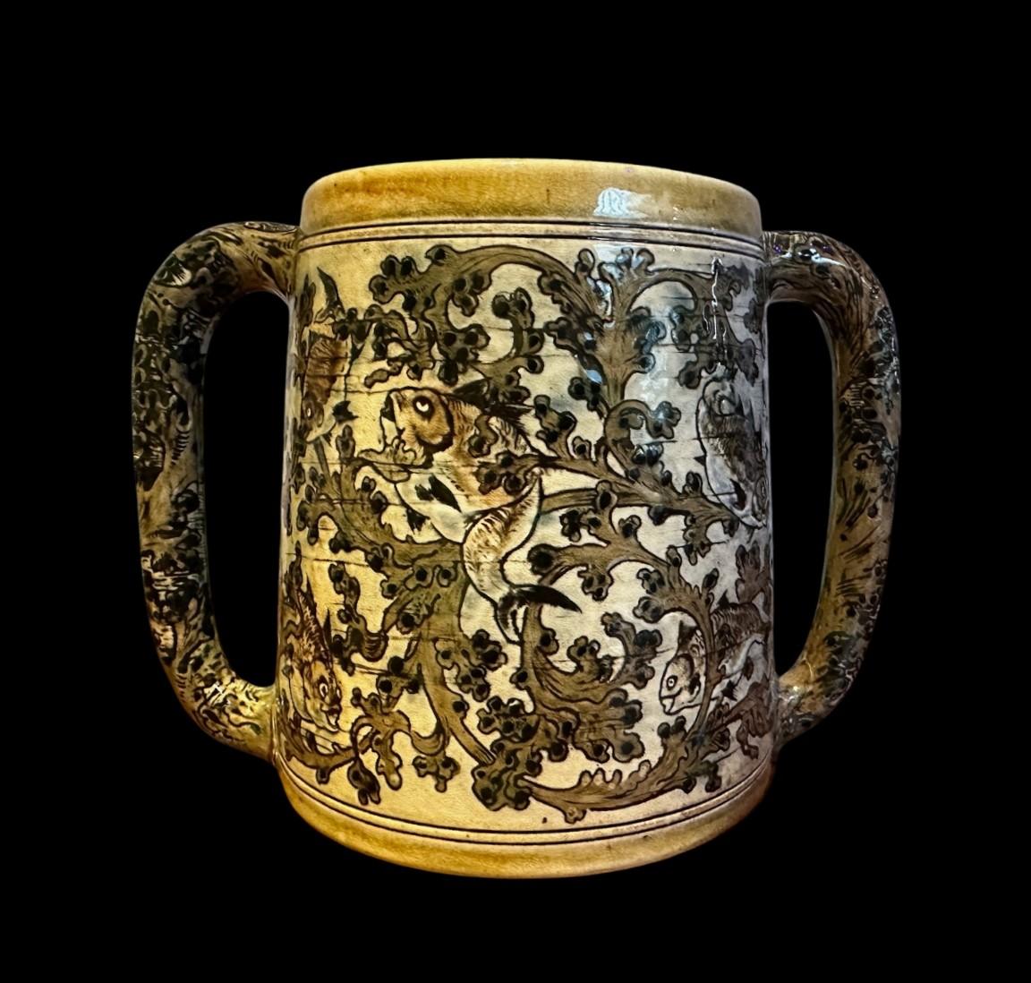 Aesthetic Movement Martin Brothers Loving Cup For Sale