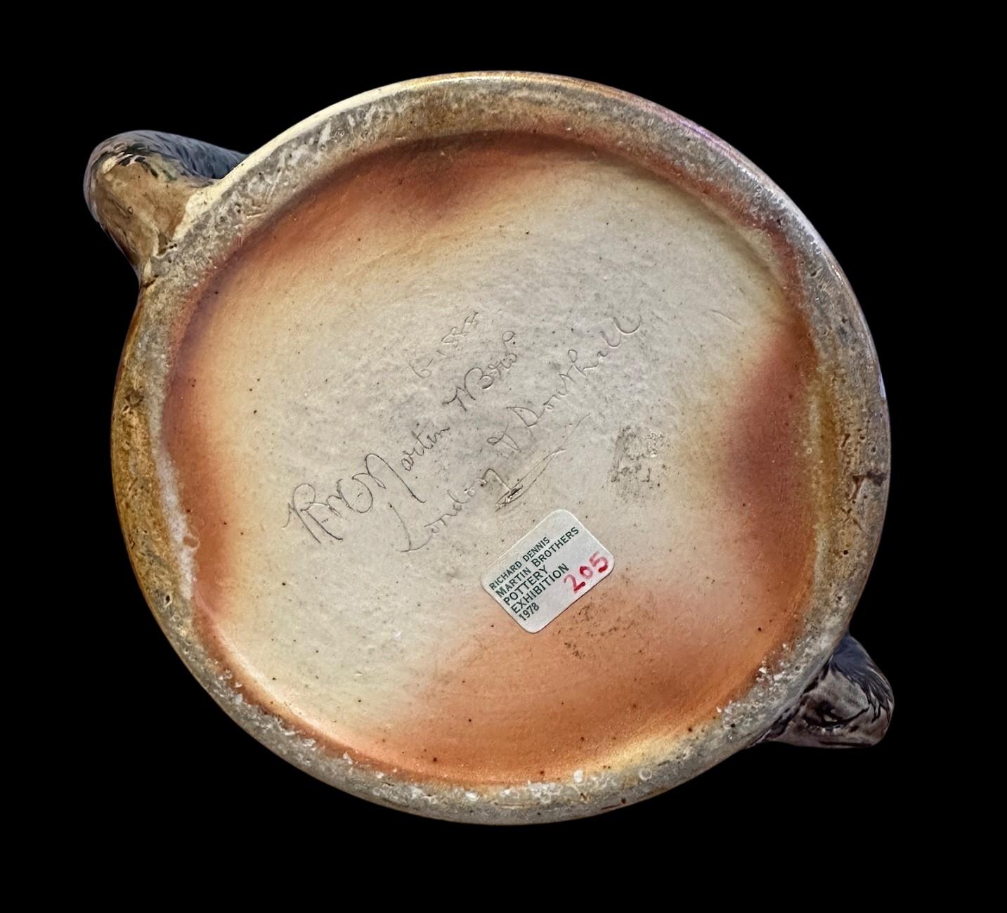 Late 19th Century Martin Brothers Loving Cup For Sale