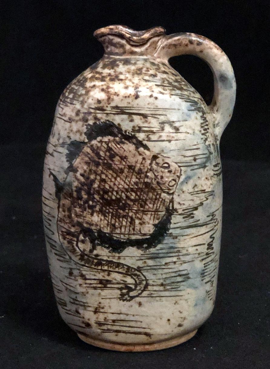Arts and Crafts Martin Brothers Miniature Jug For Sale