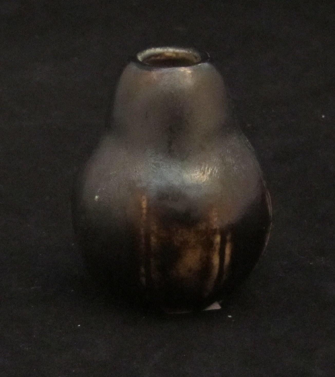 Fired Martin Brothers Miniature Vase For Sale