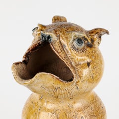 Martin Brothers Rare Large Tall Grotesque Spoon Warmer Jug