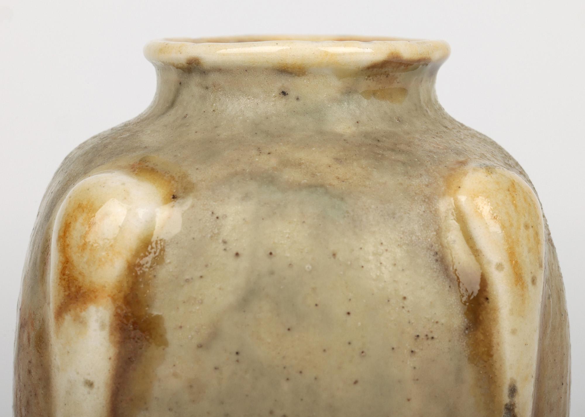 Martin Brothers Southall Gourd Shaped Art Pottery Vase Dated 1901 8