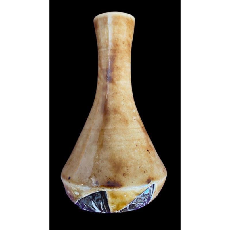 Martin Brother’s vase decorated with stylised leaves to the base

Dimensions: 11.5cm high

Circa 1900

Complimentary Insured Postage
14 Day Money Back Guarantee
BADA Member – Buy the Best from the Best.