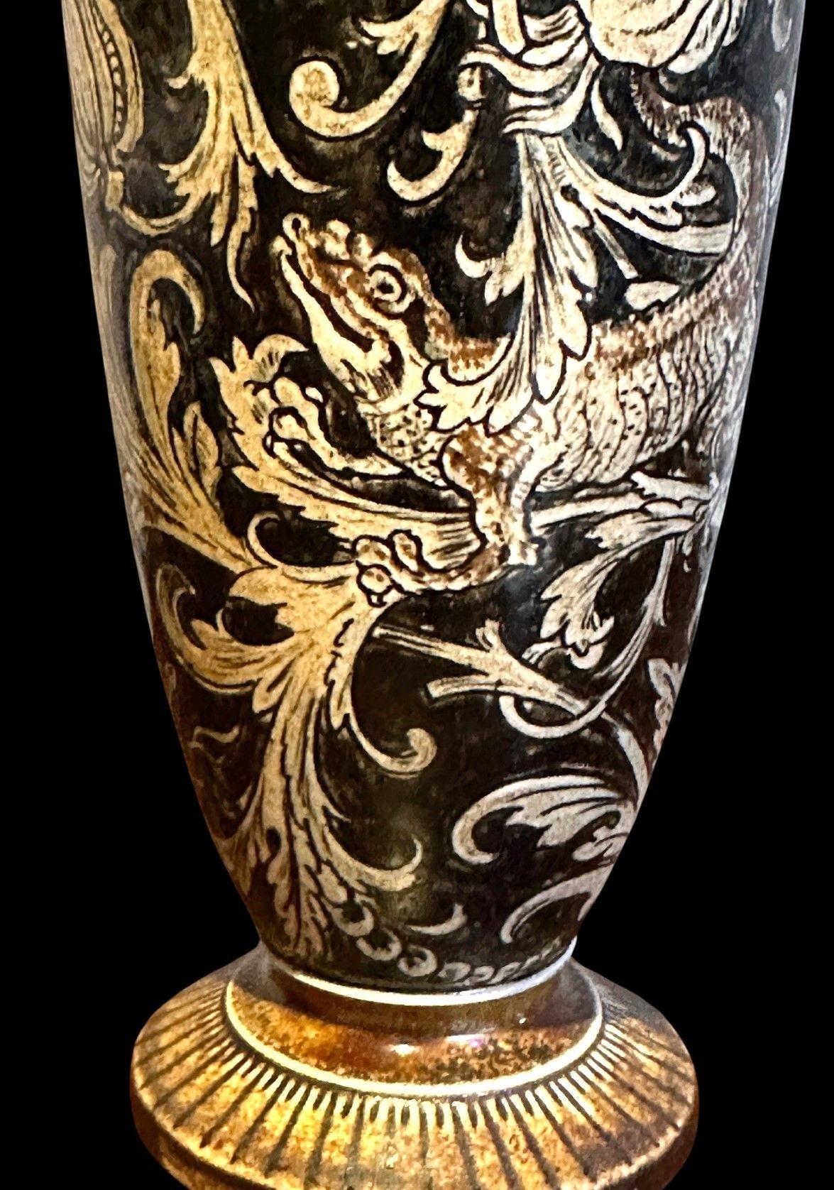 Late 19th Century Martin Brothers Vase For Sale