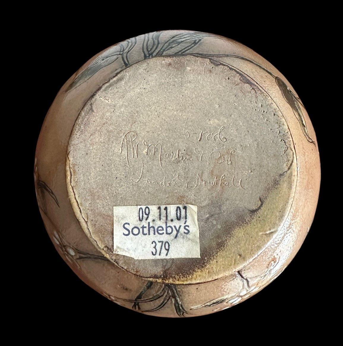 Martin Brothers Vase For Sale 1