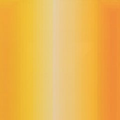 Principios de otoño - Pintura de campo de color, amarillo y naranja, 1967 Arte abstracto