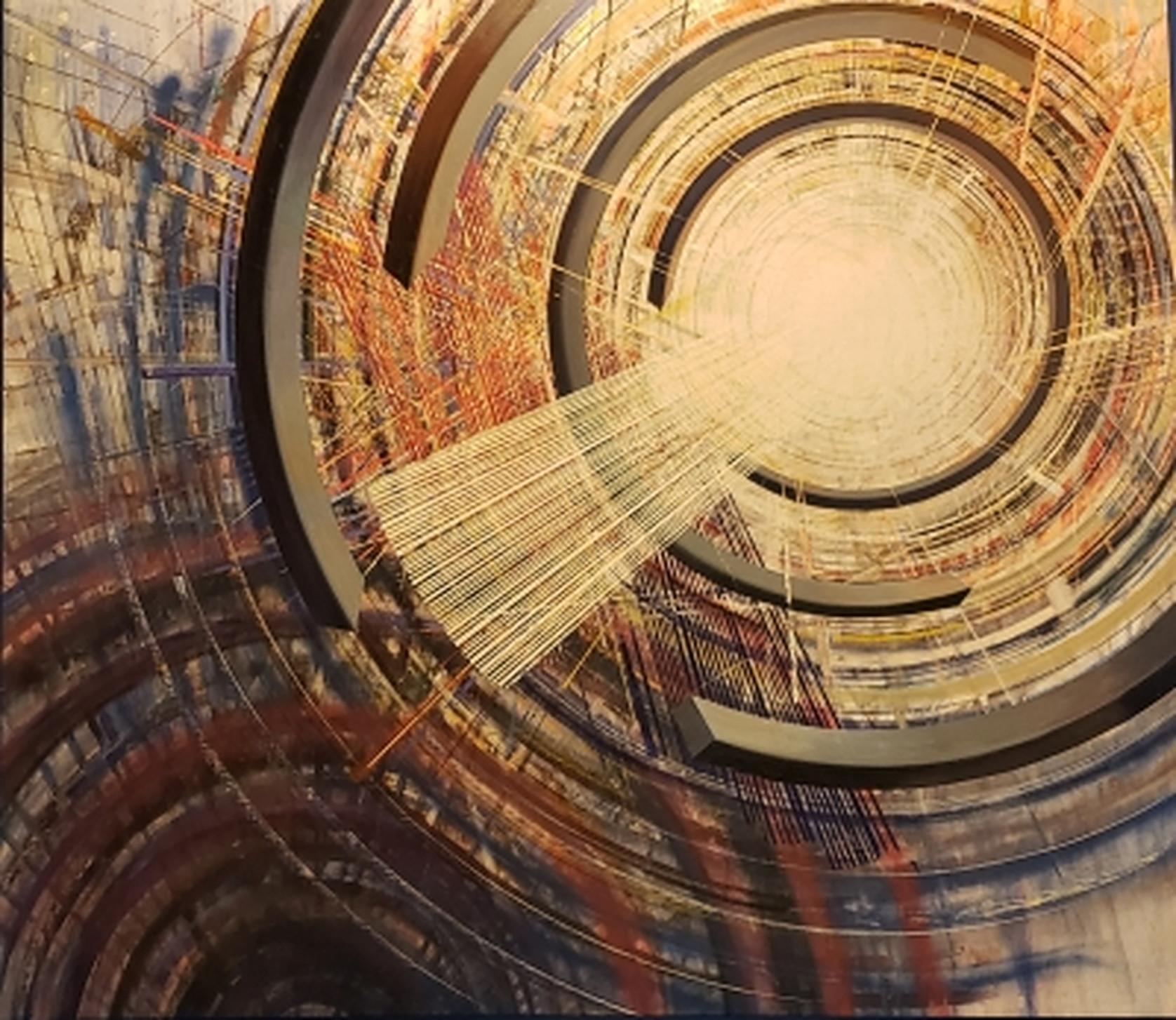 Martin CARRAL Interior Painting – Cosmos I