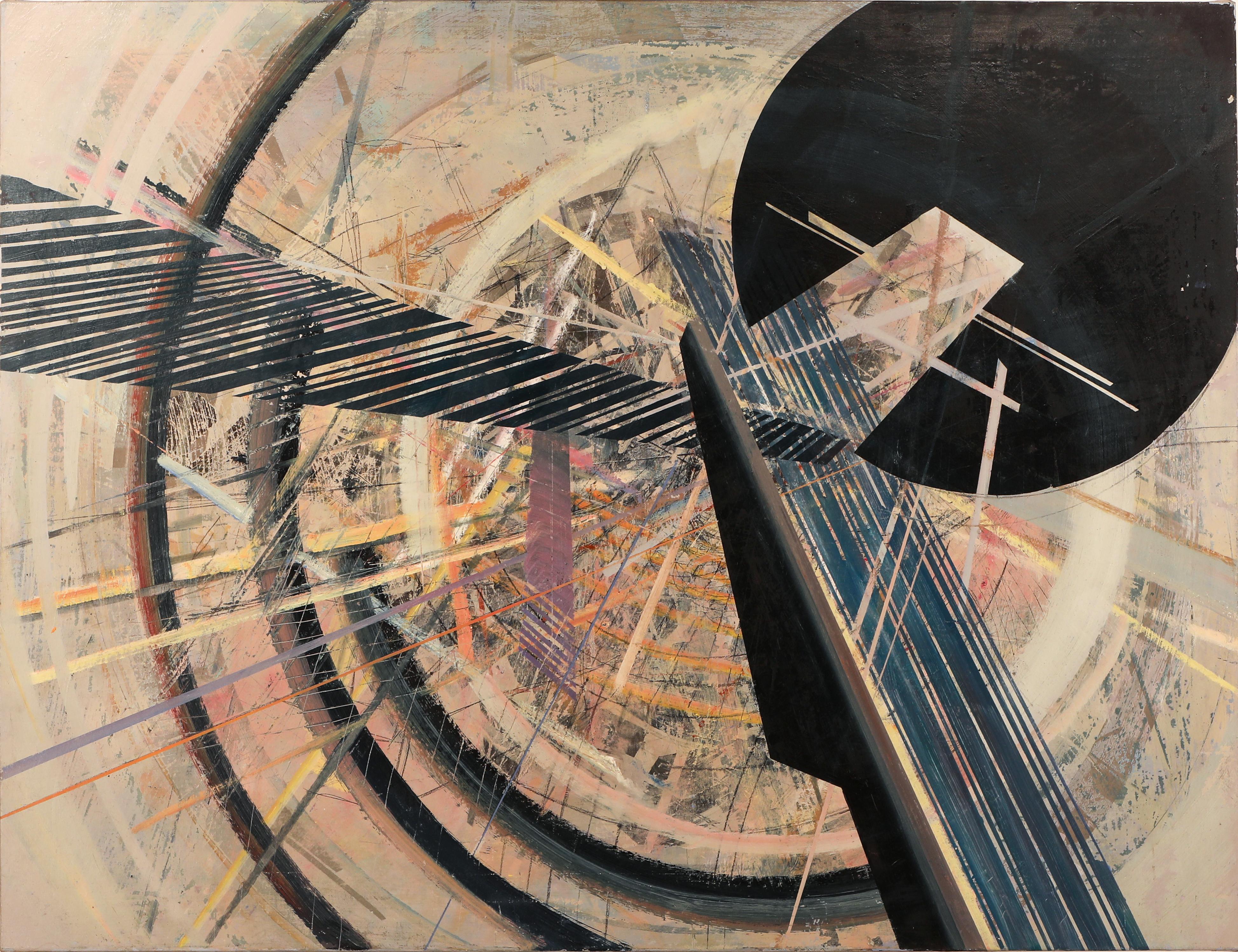 Tensión en el Espacio, 2009 - Painting by Martin CARRAL