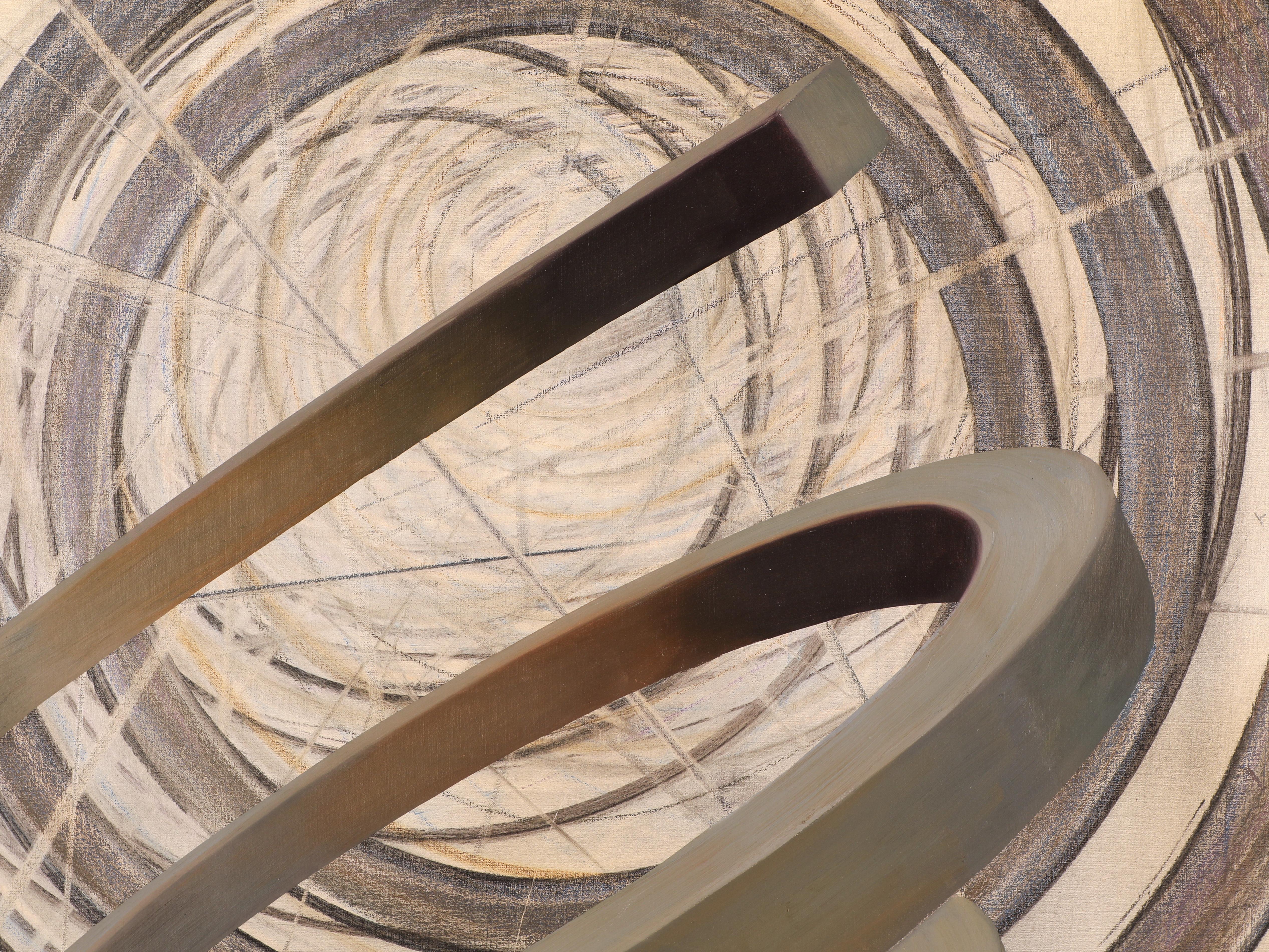 Zehn Tensin Espacial XII, 2006 – Painting von Martin CARRAL