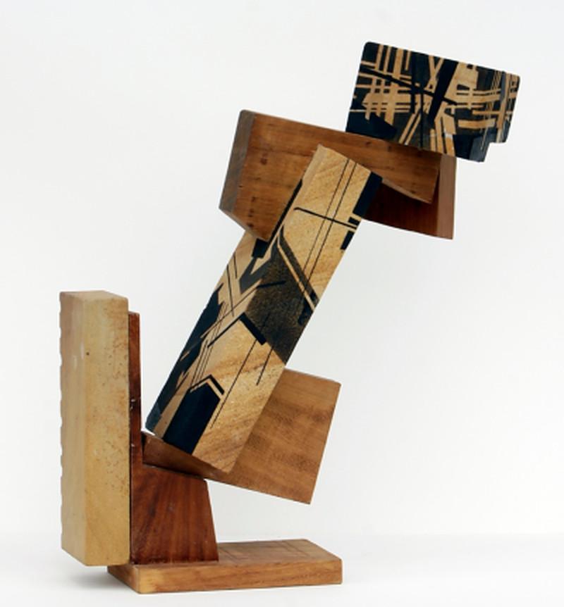 Martin CARRAL Abstract Sculpture - Equilibrio Arquitectonico III, 2009