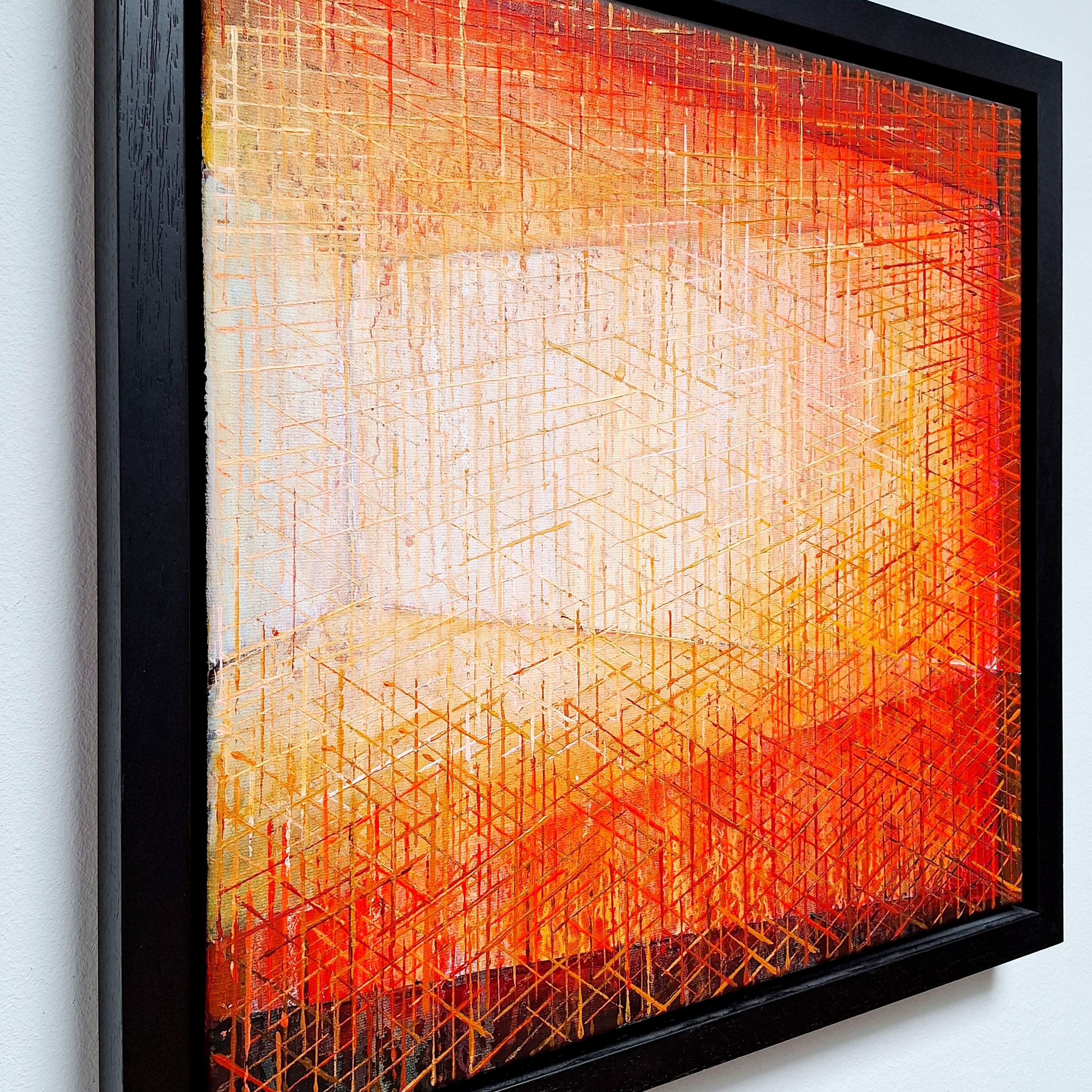A202148 - contemporary modern abstract geometric painting on canvas - Contemporary Painting by Martin Copier