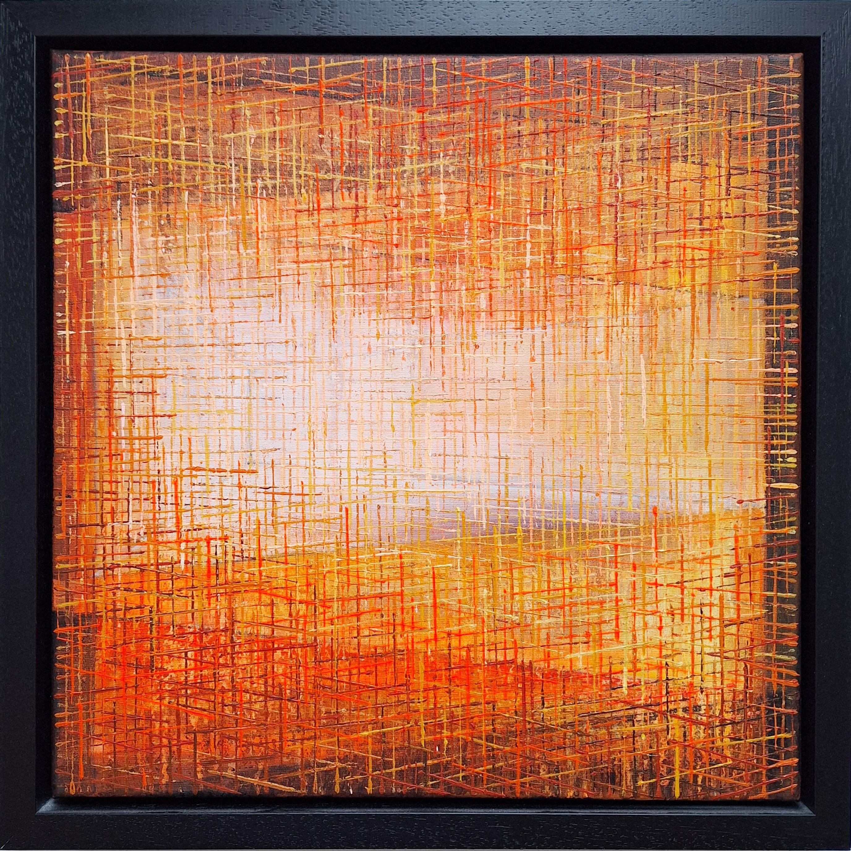 Abstract Painting de Martin Copier - A202155 - pintura geométrica abstracta moderna contemporánea sobre lienzo