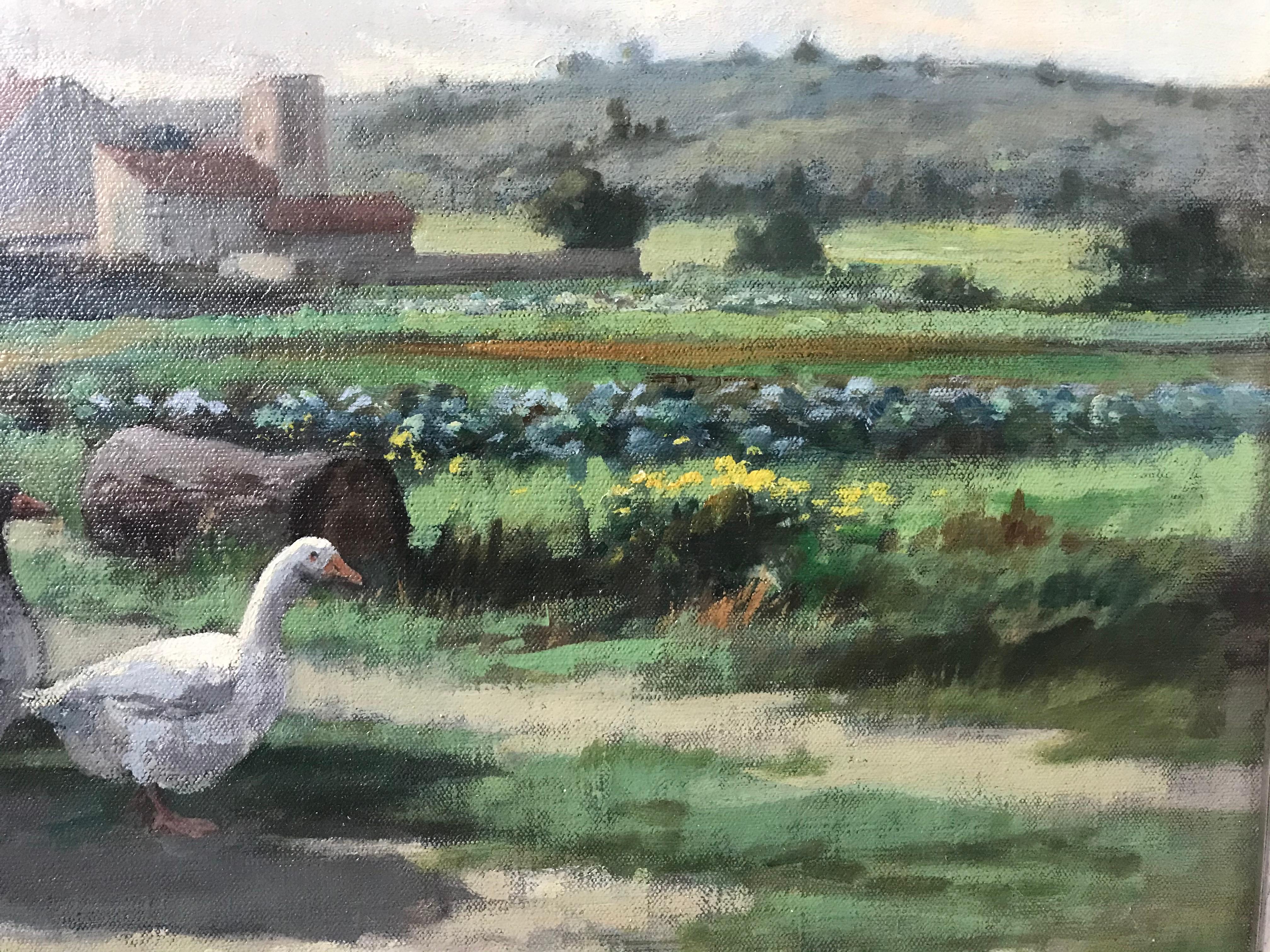 goose girl painting