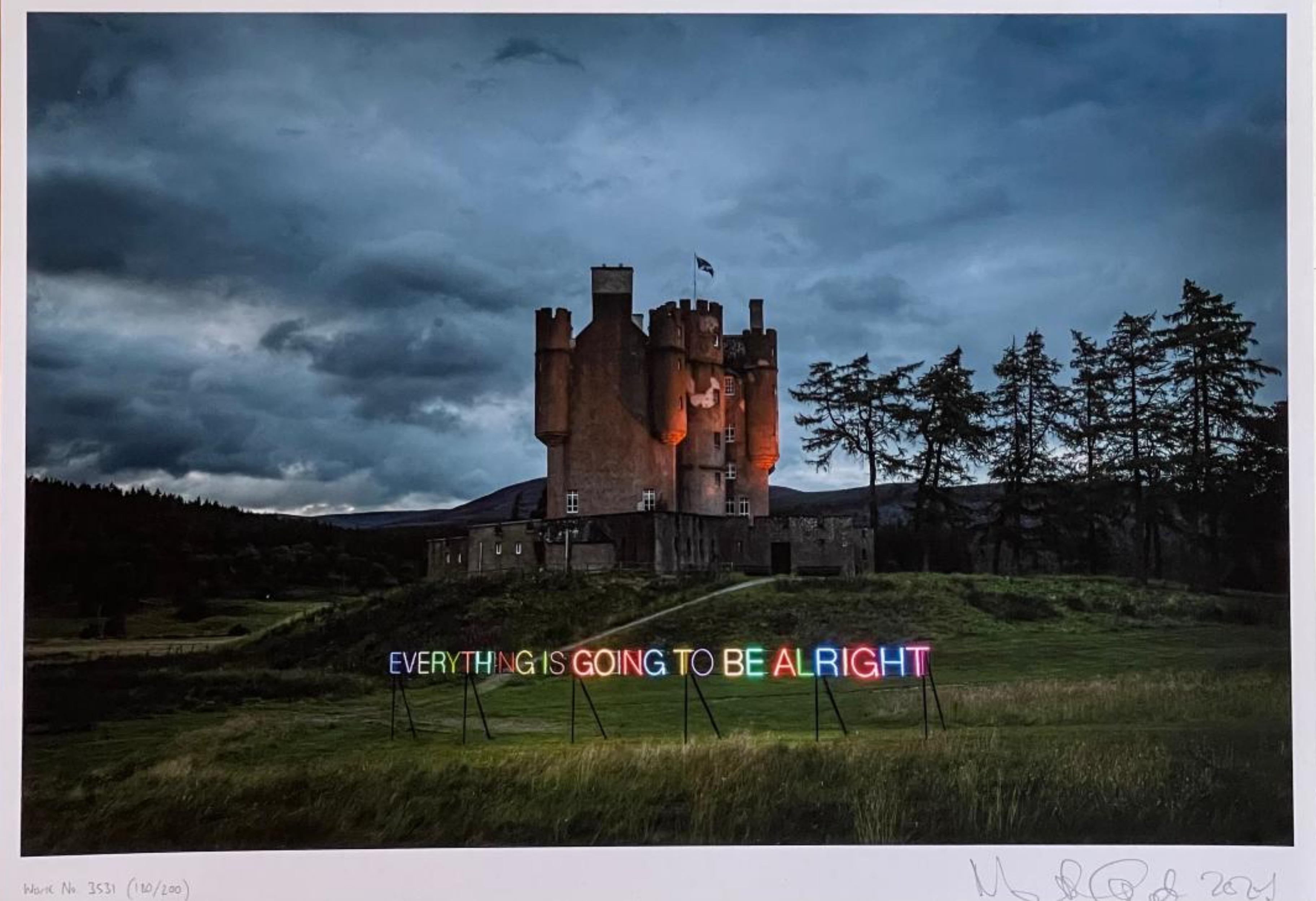 Everything's Going to be Alright (Work No. 3531), Signed/N print in archival box - Print by Martin Creed
