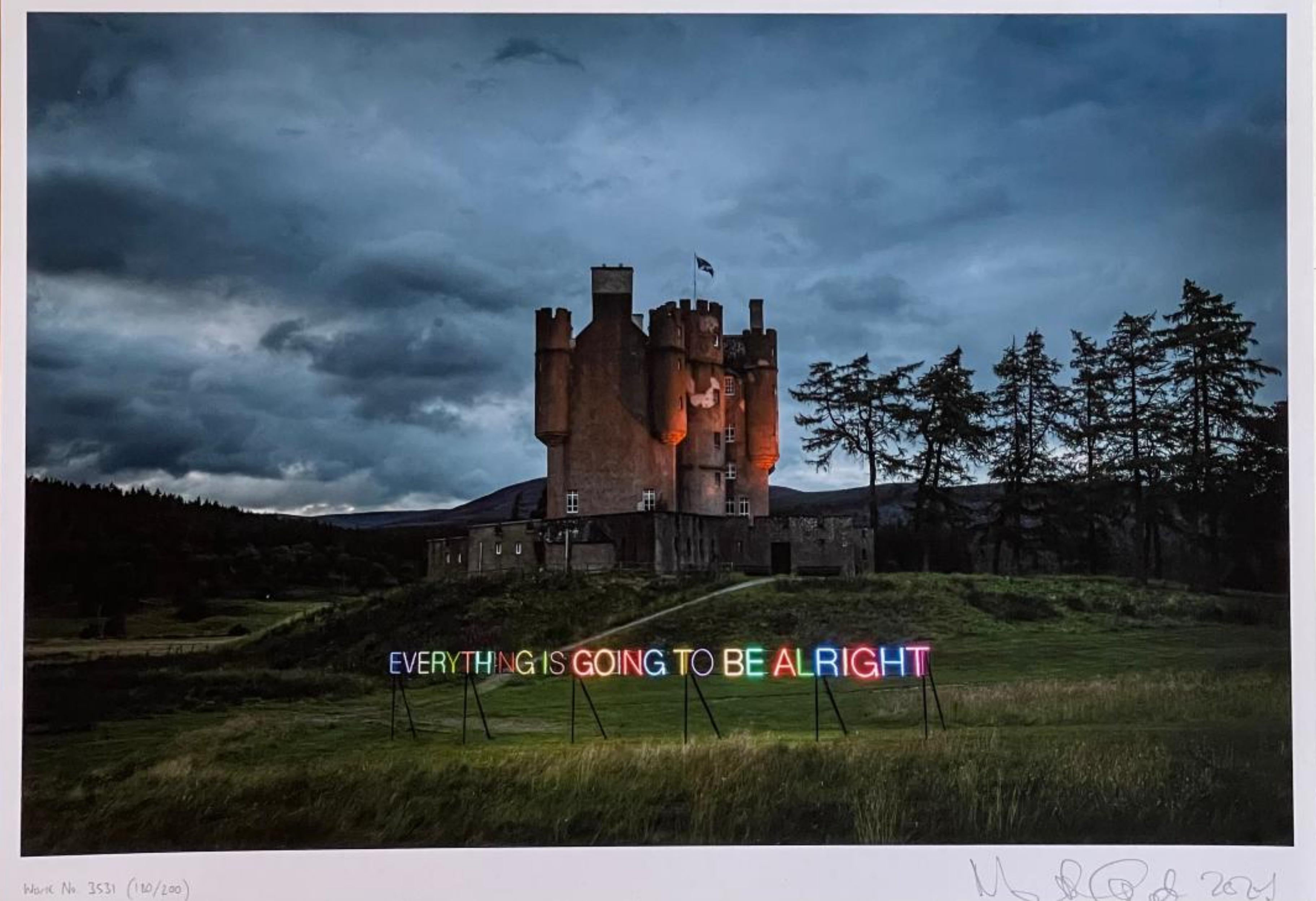 Everything's Going to be Alright (Work No. 3531) with bespoke archival gift box  - Print by Martin Creed