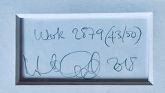 Martin Creed - Works of Art 2879 - ART - digital Xerox print, Hand Signed #43/50, Framed