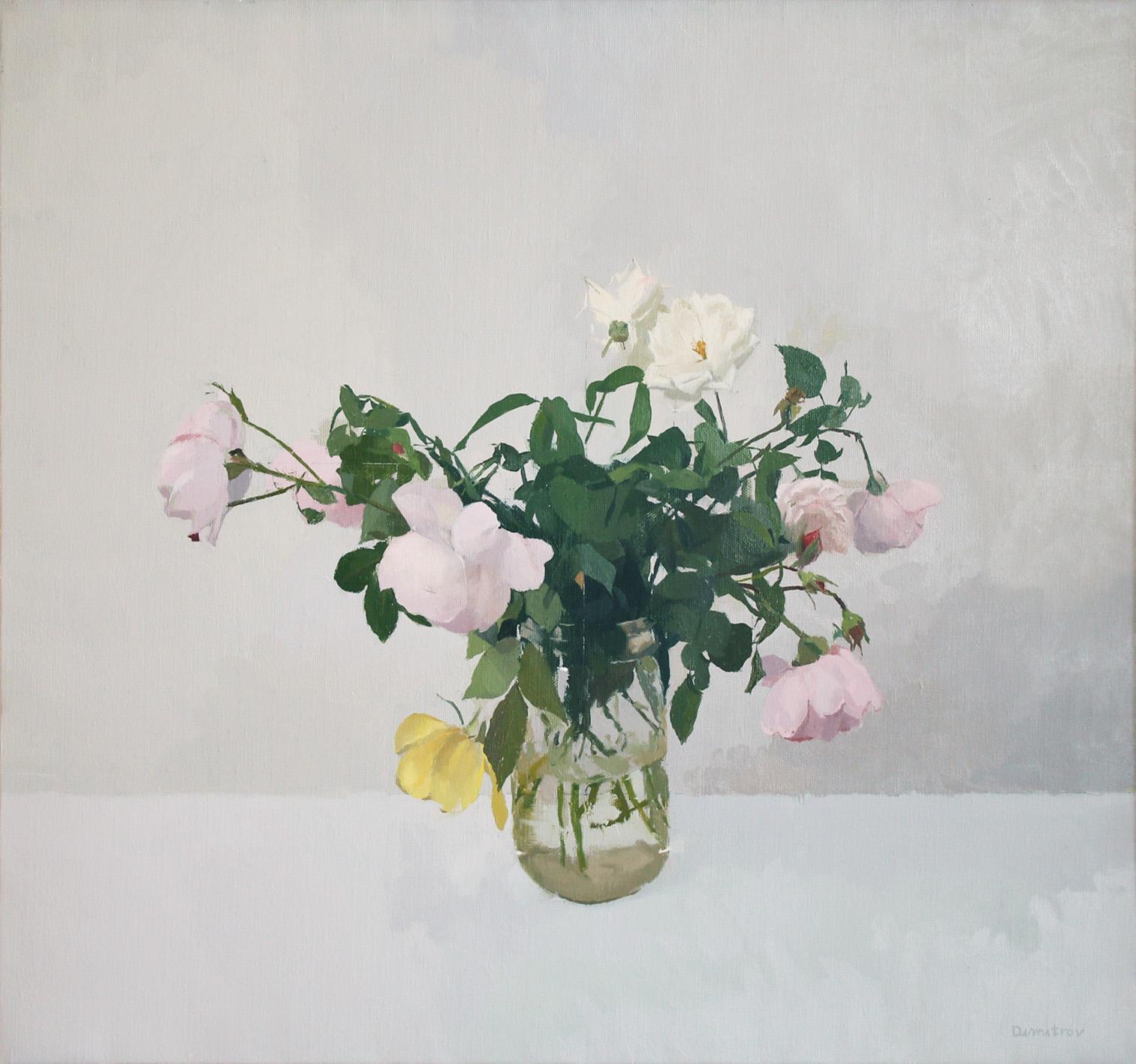 Martin Dimitrov Still-Life Painting - Garden Roses 2