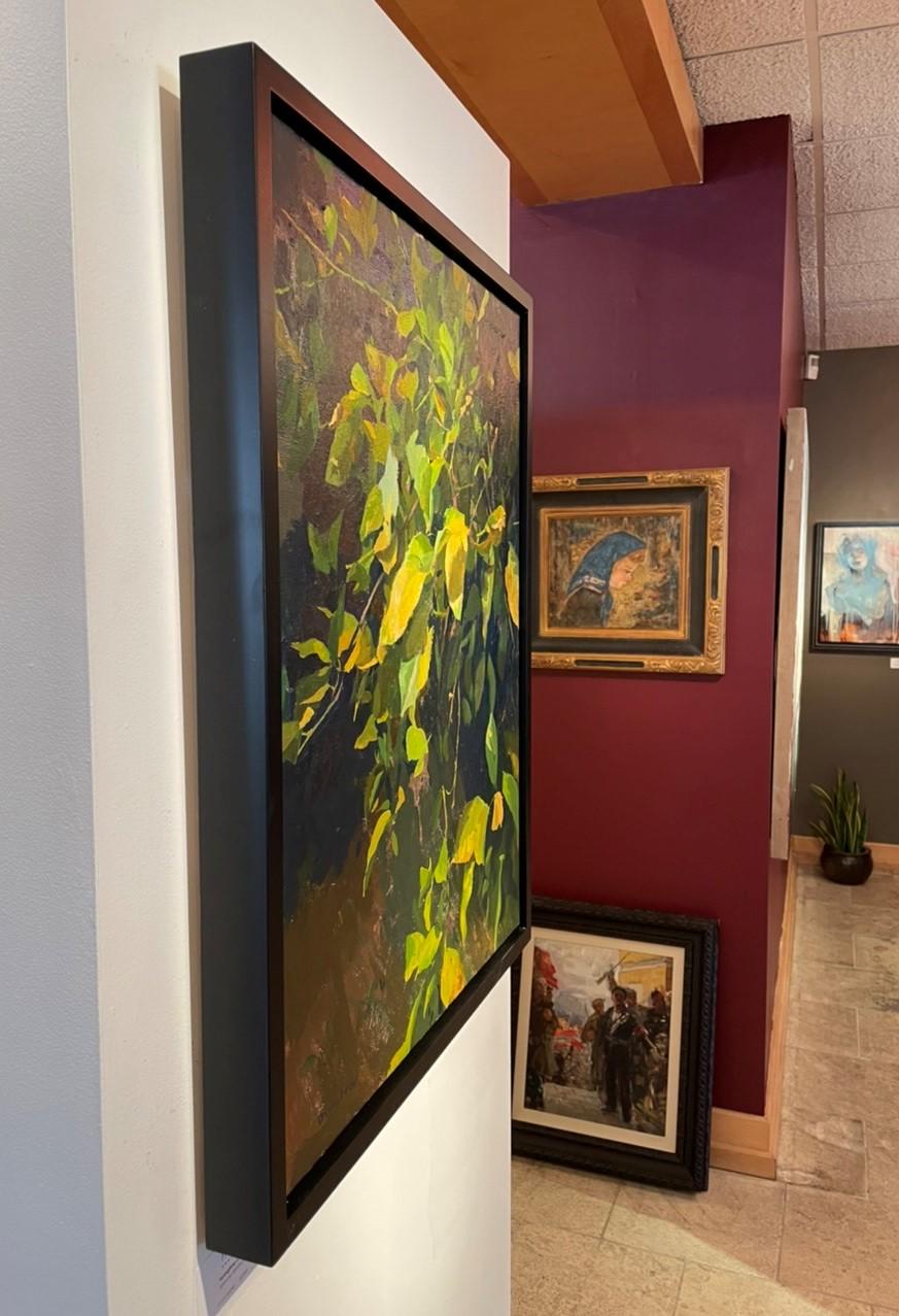 Notturno dipinto a olio dall'artista Martin Dimitrov.  Martin lavora esclusivamente a partire dalla vita e dall'immaginazione, il che conferisce alle opere intenzionalità e presenza.  Questo pezzo è stato dipinto come riferimento per un recente