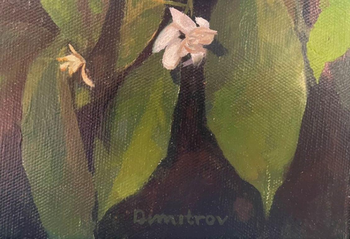 Orange Blossom - Still-Life Painting Nero di Martin Dimitrov