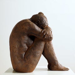 Grand acte de la femme cluster - Martín Duque Sculpture impressionniste en couche de bronze