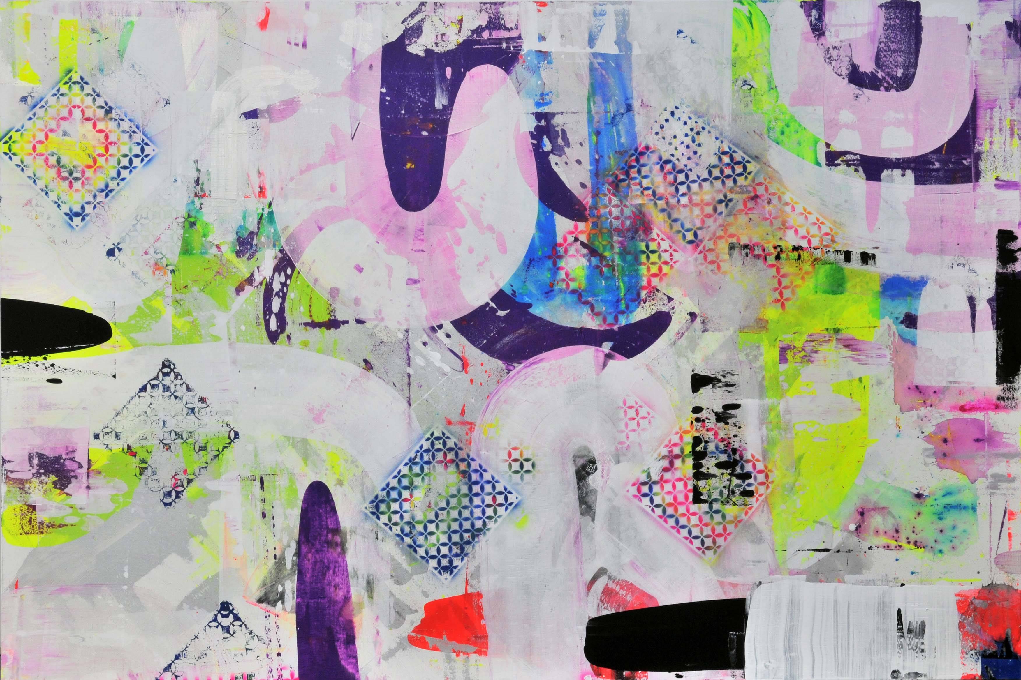 Martin Durazo Abstract Painting - Territory