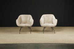 Sillas de salón 'Concha' de Martin Eisler y Carlo Hauner para Forma Brazil, c 1960