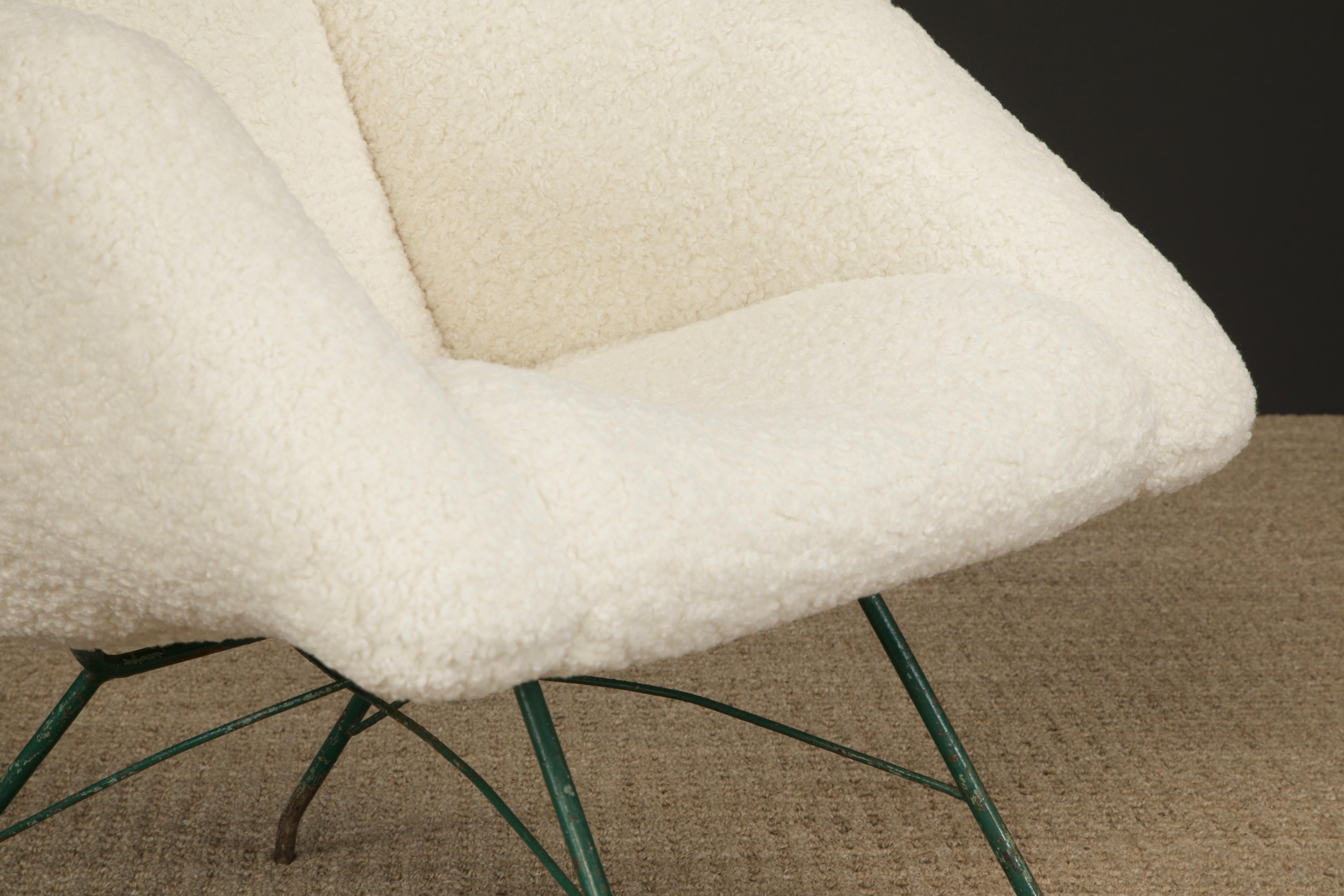 Martin Eisler and Carlo Hauner 'Concha' Lounge Chairs for Forma, Brazil, c 1960 For Sale 1