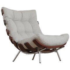 Martin Eisler and Carlo Hauner "Costela" Lounge Chair, Brazil, 1950s