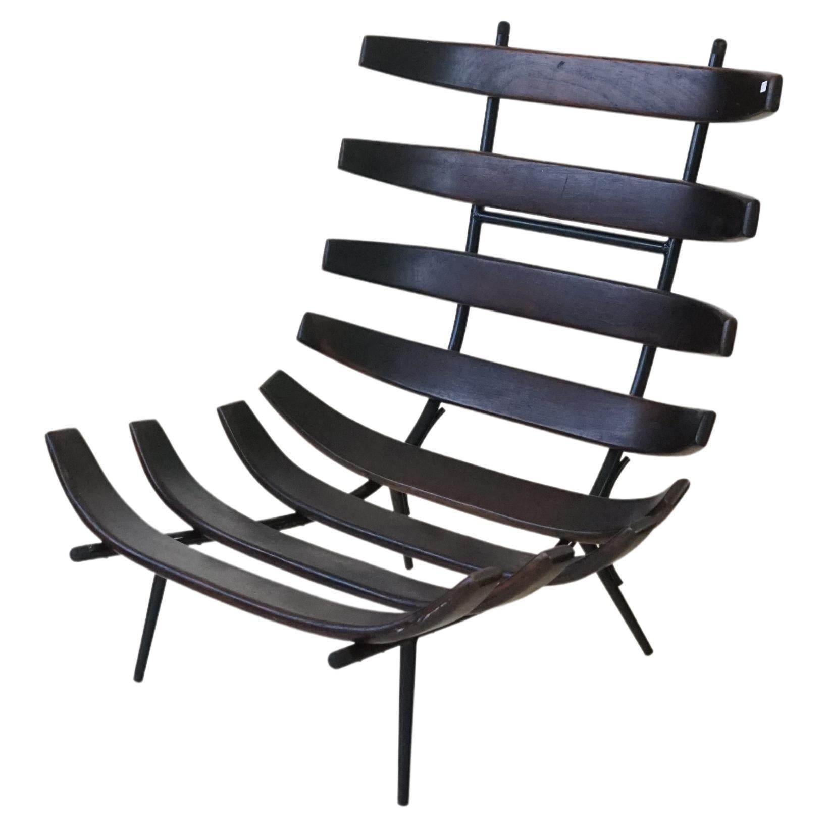Loungesessel „Costela“ von Martin Eisler und Carlo Hauner, Brasilien, Mitte des Jahrhunderts, 1953