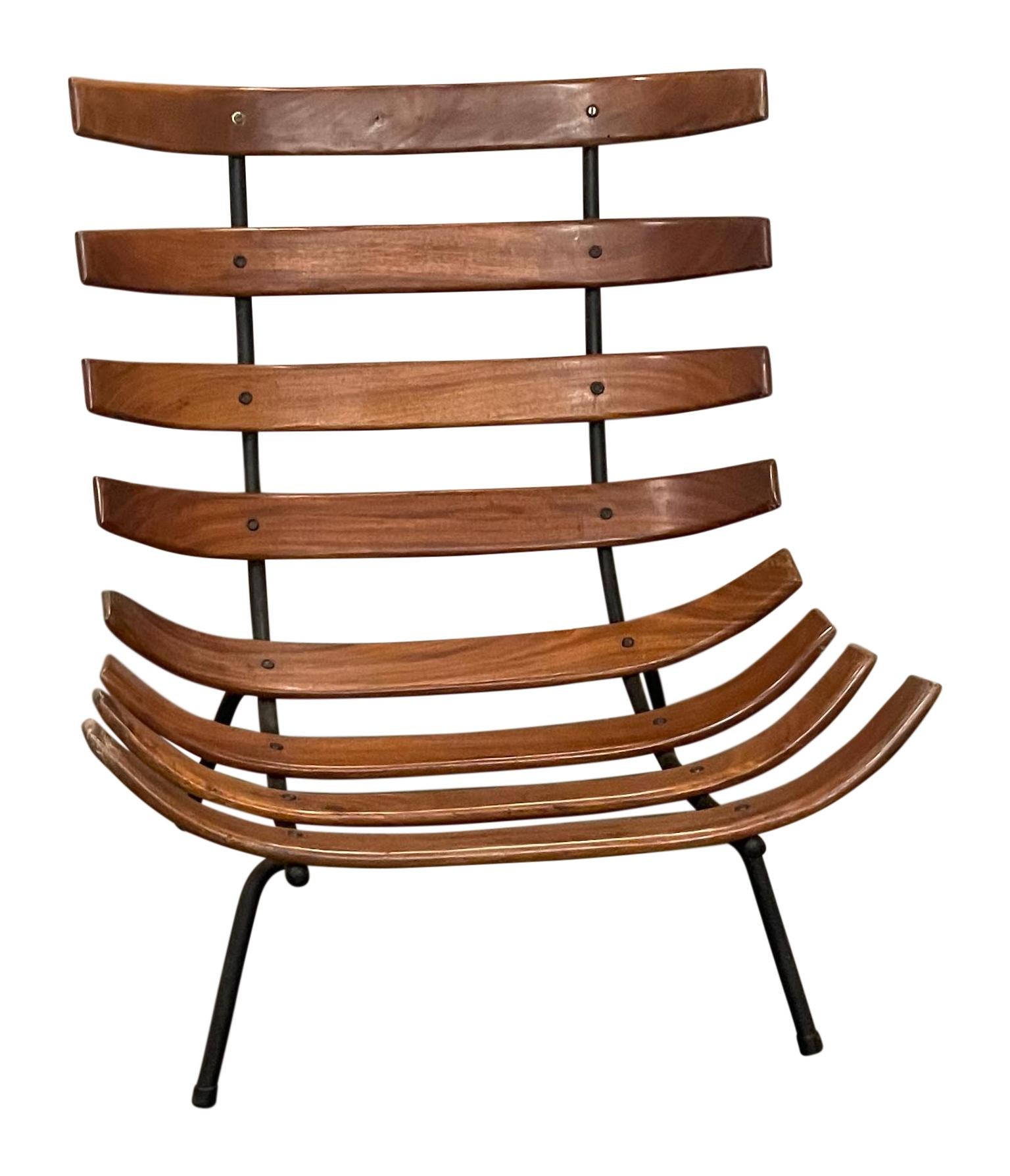 20th Century Martin Eisler and Carlo Hauner Costela Lounge Chairs
