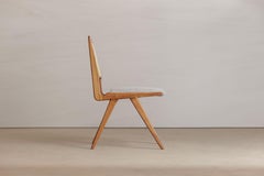 Martin Eisler et Carlo Hauner:: Chaise à manger:: design brésilien du milieu du siècle:: 1955