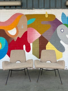 Coppia di poltrone di Martin Eisler e Carlo Hauner