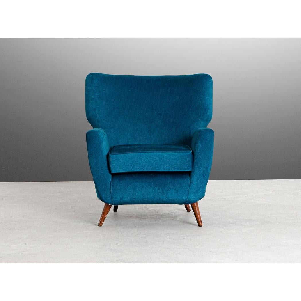 Martin Eisler & Carlo Hauner Armchair, Brazilian Mid-Century Modern In Excellent Condition For Sale In Sao Paulo, SP