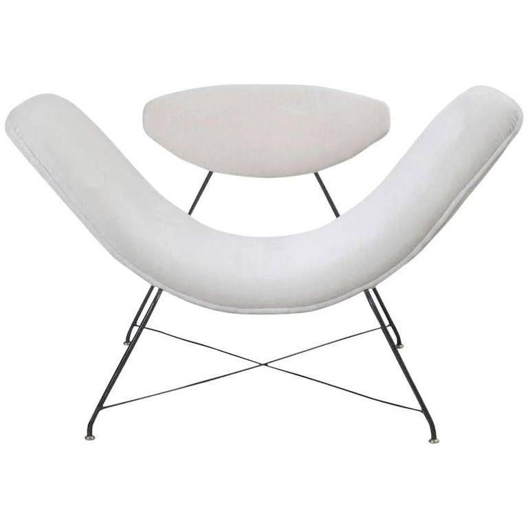 Moderner brasilianischer Sessel „Reversible“ von Martin Eisler & Carlos Hauner, 1955 im Zustand „Gut“ im Angebot in Barcelona, ES