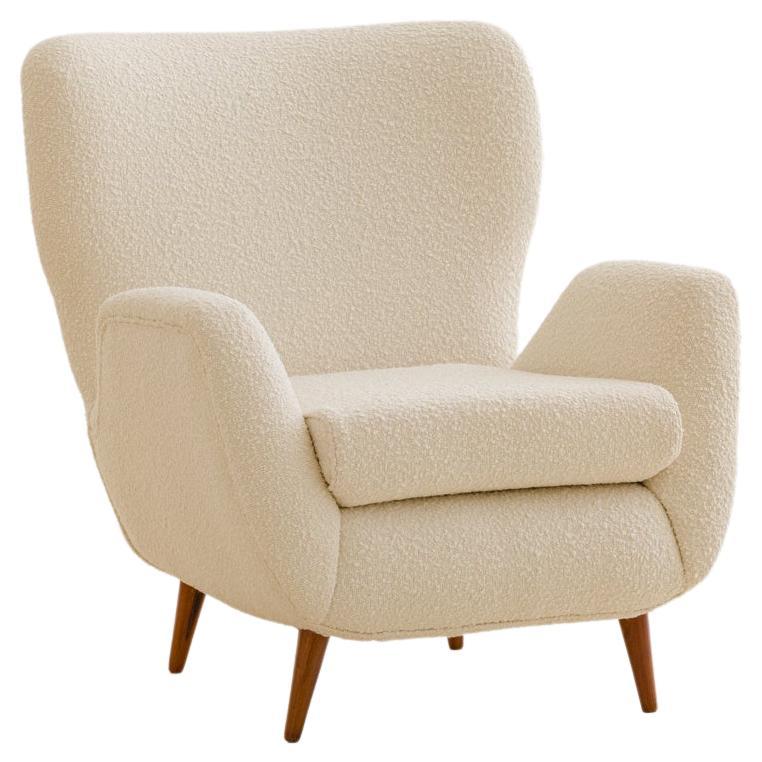 Fauteuil rare de Martin Eisler, Forma S.A. Brésilien moderne du milieu du siècle dernier, 1955