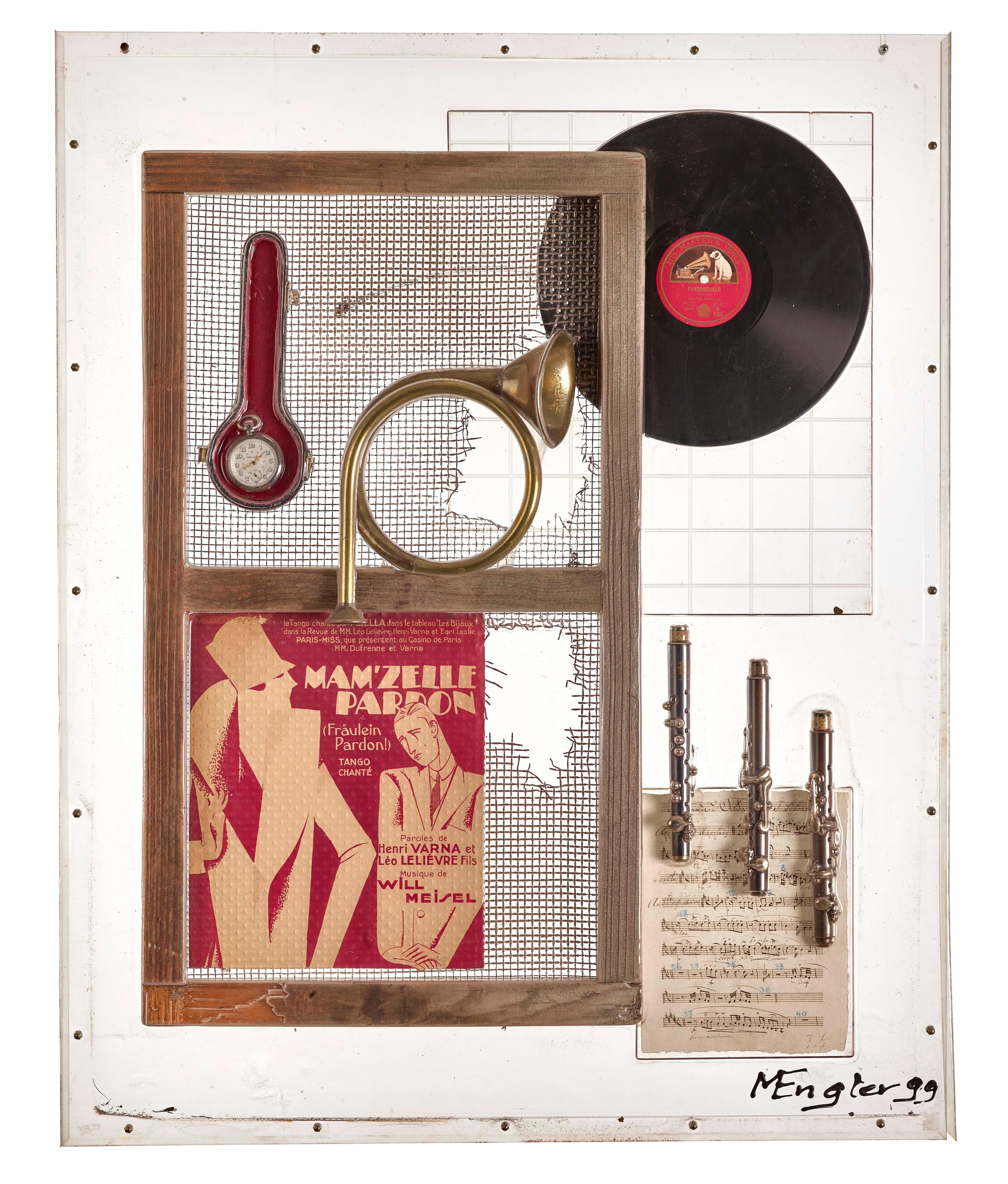 Mam'zelle perdón - Mixed Media Art de Martin Engler