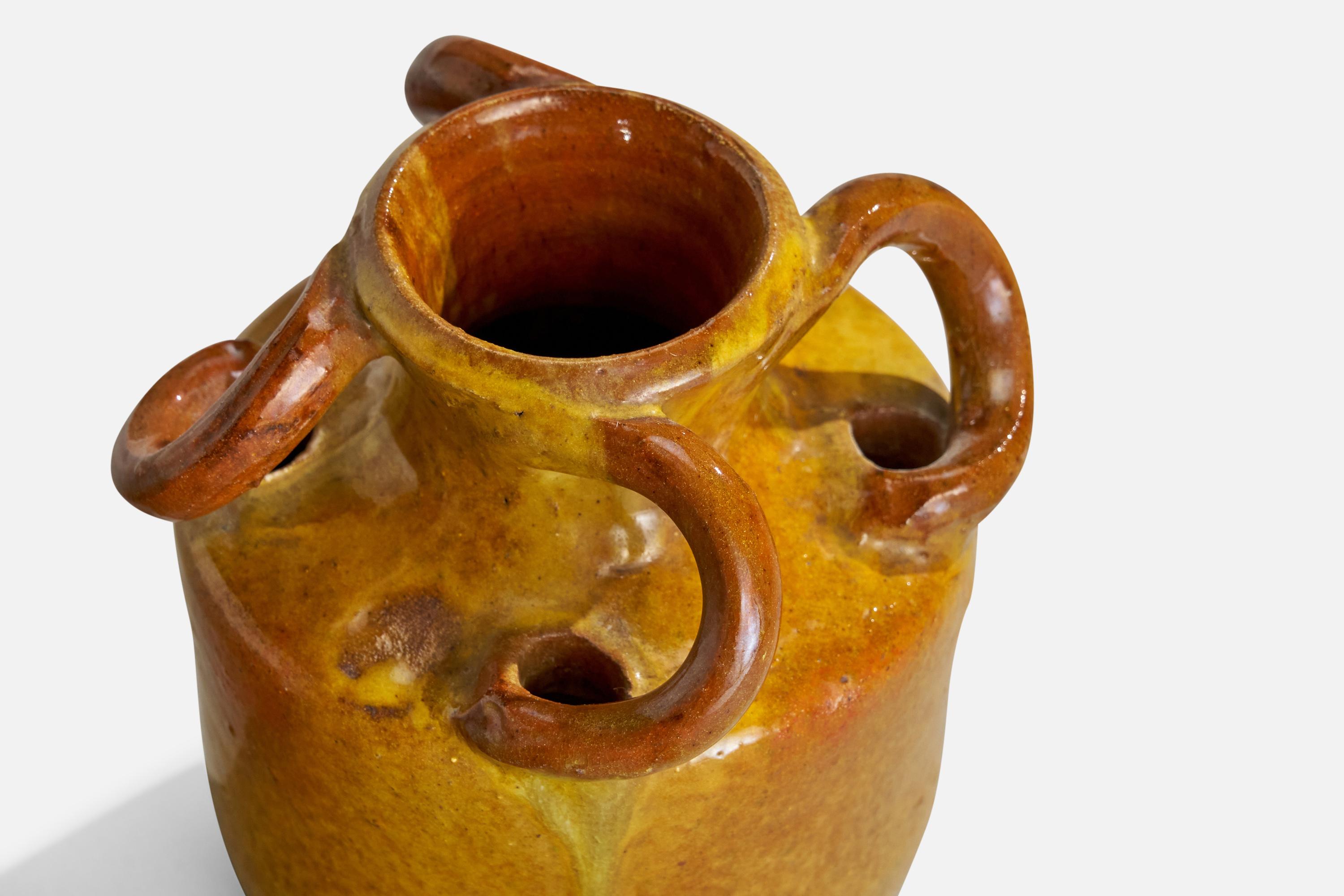 Martin Flodén, vase, céramique, Suède, années 1930 Bon état - En vente à High Point, NC