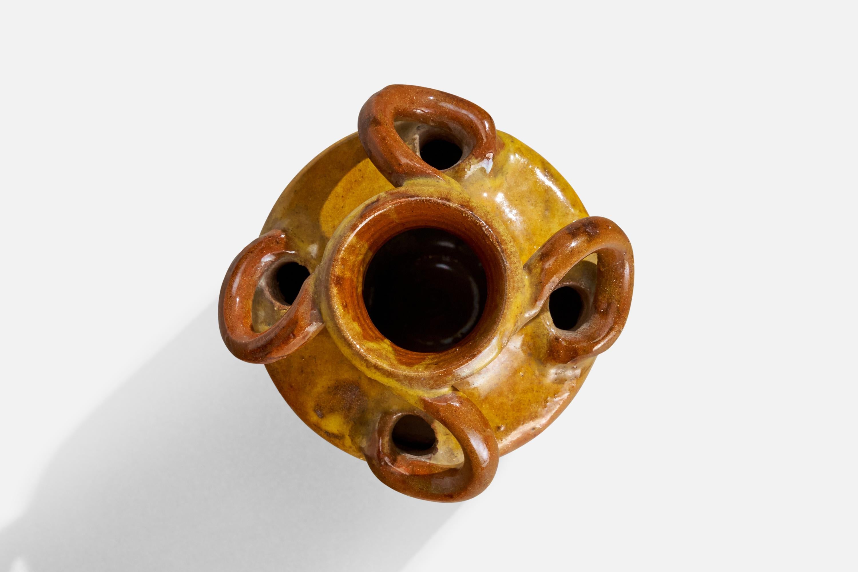Milieu du XXe siècle Martin Flodén, vase, céramique, Suède, années 1930 en vente