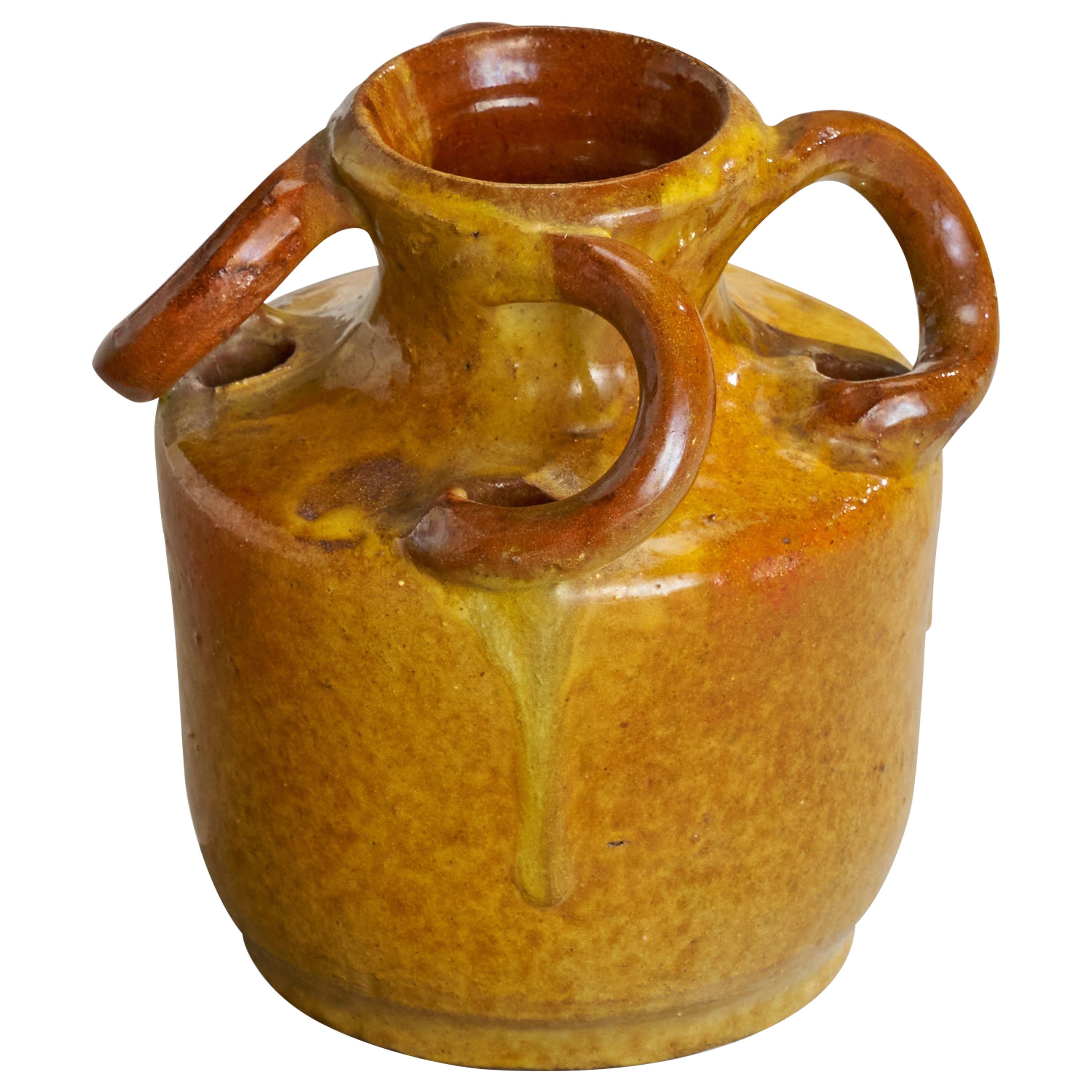 Martin Flodén, vase, céramique, Suède, années 1930 en vente