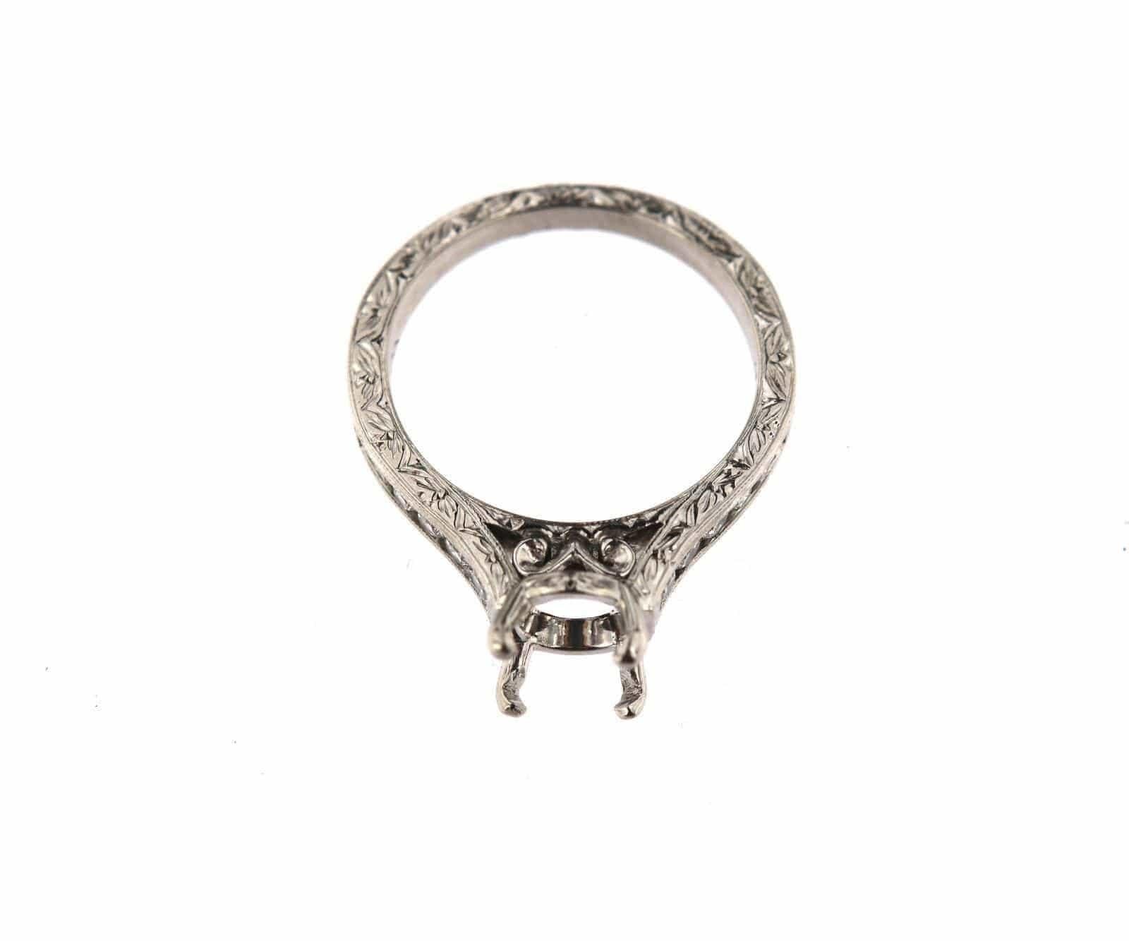 Martin Flyer Semi Mount Diamond Ring in Platinum

Martin Flyer Semi Mount Ring
Platinum
Accent Diamond Total Weight: Approx. 0.07 CTW
Ring Size: 6.25 (US)
Weight: Approx. 5.8 Grams
Stamped: Plat

Condition:
Offered for your consideration is a